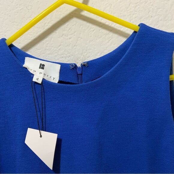 Lisa Perry 100% cotton a line dress size 4 made in USA - Picture 4 of 11